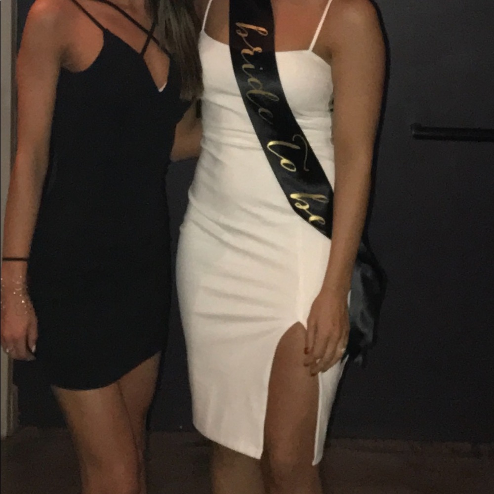 LULUS Square neck bodycon dress